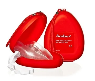 MASCARILLA POKET MASK C/CONECTOR 02 AMBU