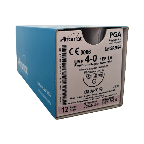 ACID POLIGLICOLICO 4/0 70CM R2694 C/12