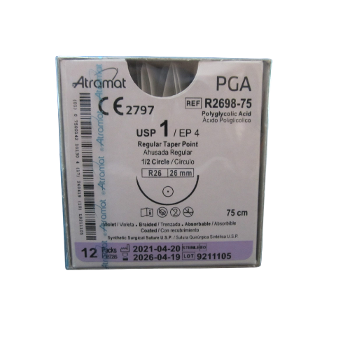 ACID POLIGLICOLICO 1 26 75CM R2698 C/12