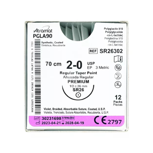 PGLA90 2/0 1/2 36 90CM SG26302 C/12