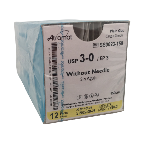 CATGUT SIMPLE 3/0 S/A SS0023 C/12