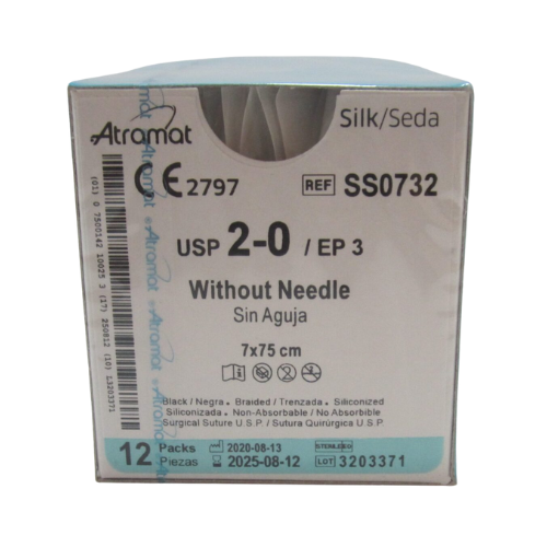 SEDA TRENZ 2/0 S/AGUJA 75 CM S0732