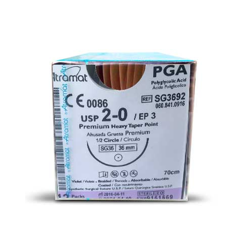 ACID POLIGLICOLICO 2/0 36 70CM SG3692 C/