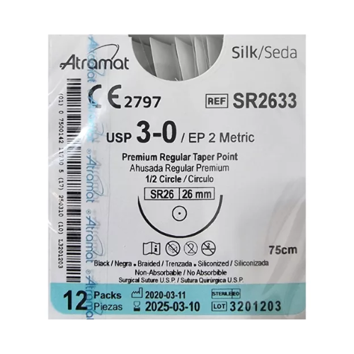 SEDA TRENZ 3/0 36 MM 75 CM SR3633 C/12