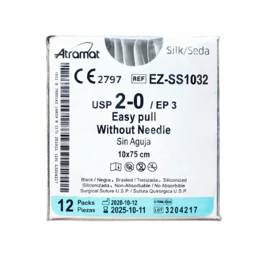 SEDA TRENZ 2/0 S/AGUJA 75 CM SS1032 C/12