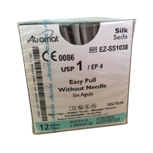 SEDA TRENZ 1 SIN AGUJA 75 CM SS1038 C/12
