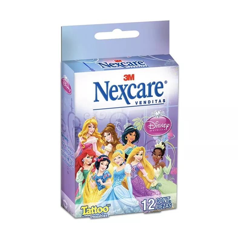 NEXCARE TATOO PRINCESAS C/12