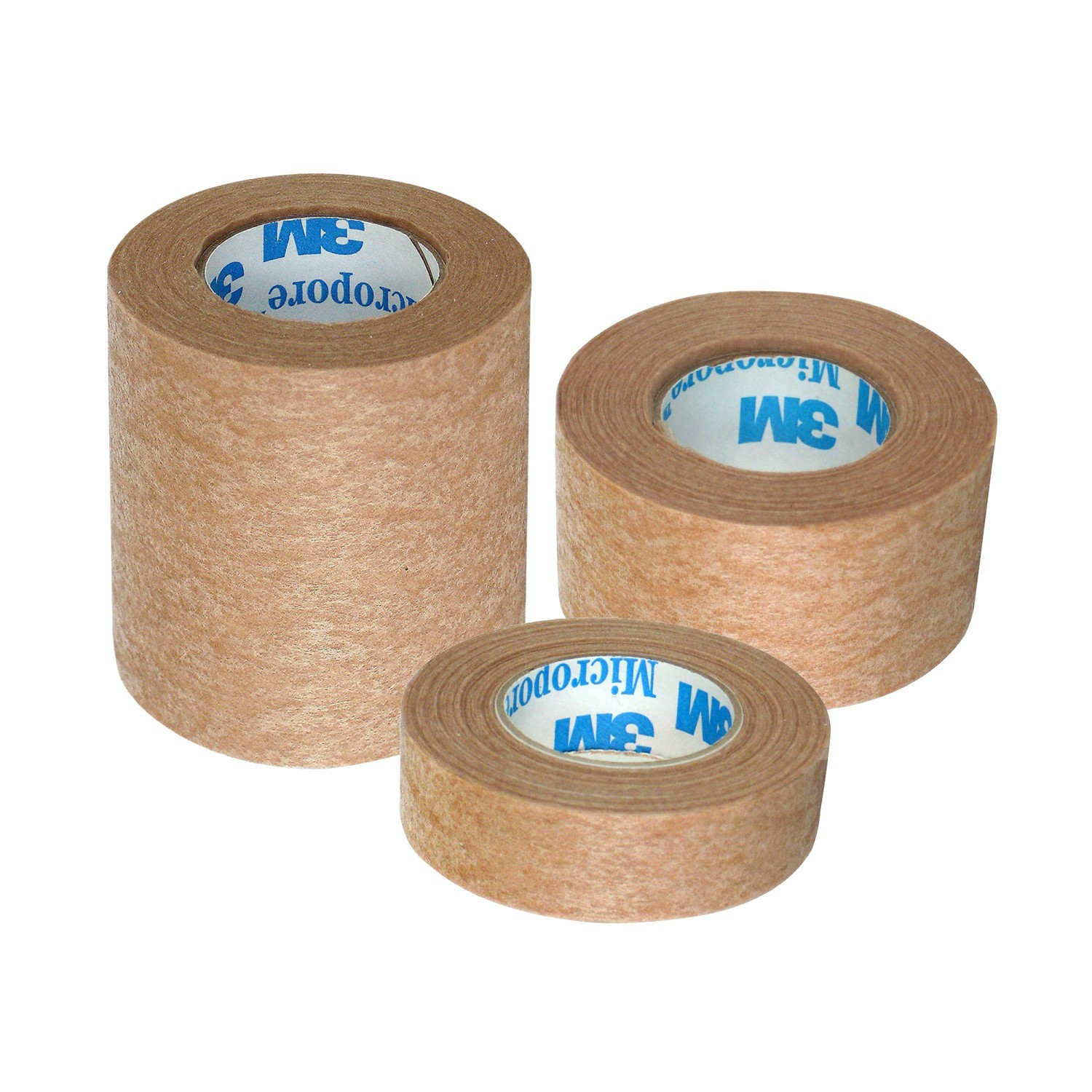 MICROPORE COLOR PIEL 1/2 C/24
