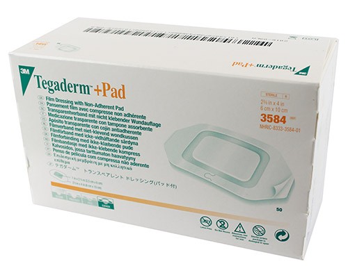 TEGADERM PAD 3584 (6X10) C/50