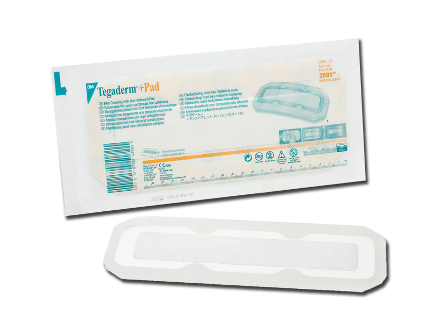 TEGADERM PAD 3591 (9X25) C/25