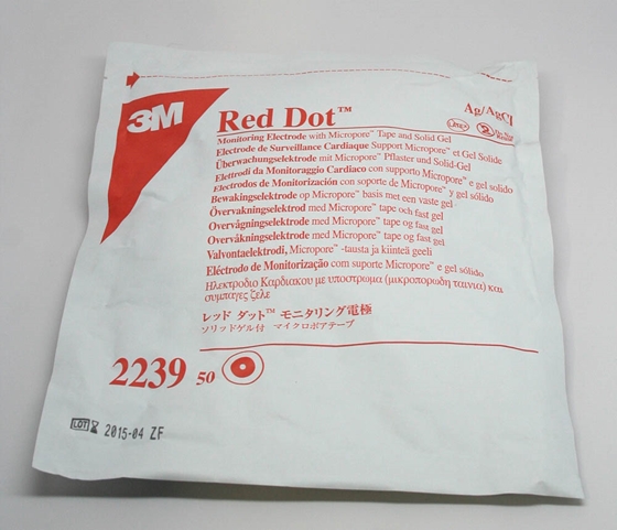 ELECTRODO ADULTO (ROJO) 2239 C/50