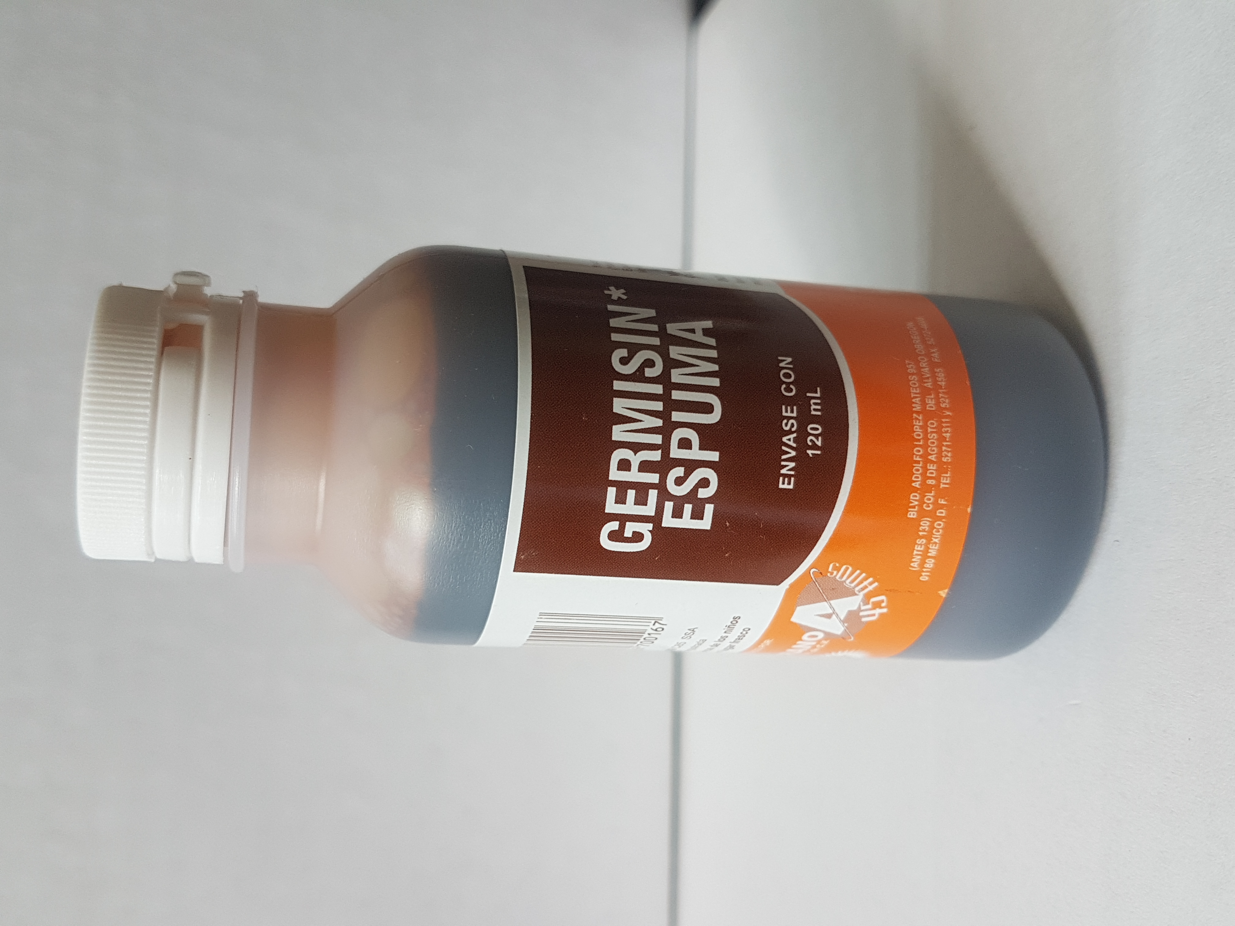 GERMISIN ESPUMA 120 ML