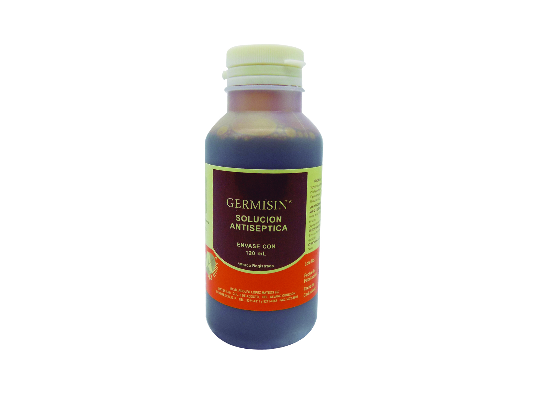 GERMISIN SOLUCION 120 ML