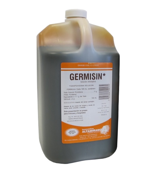 GERMISIN SOLUCION DE 3.5 LT
