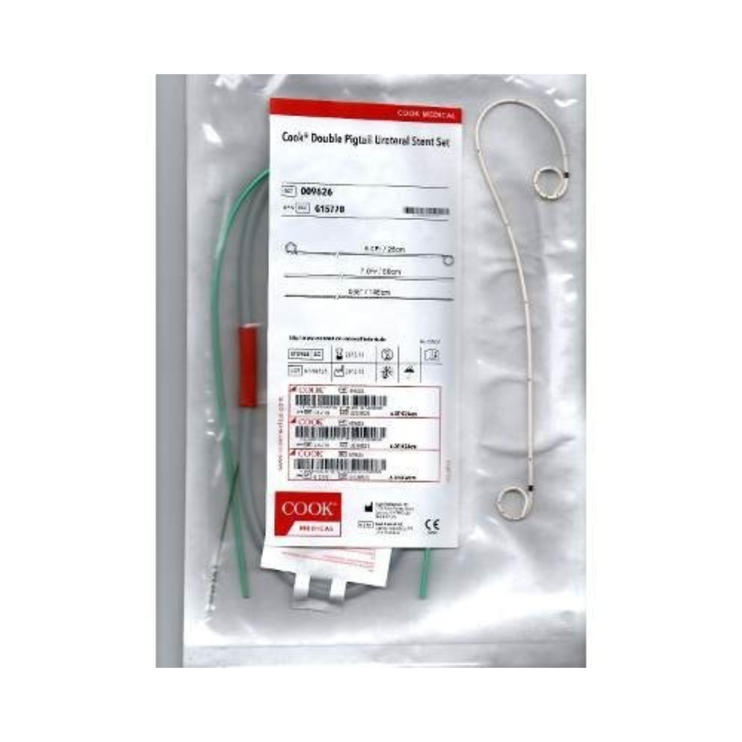 SET CATETER URETERAL DOBLE "J" 6 FR X 24