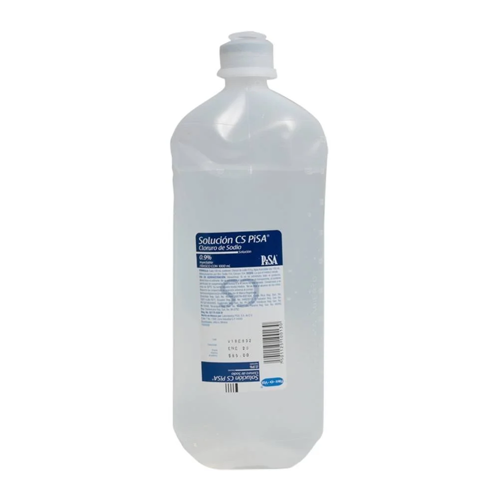 * SOL CLORURO DE SODIO INY 1000 ML PLAST