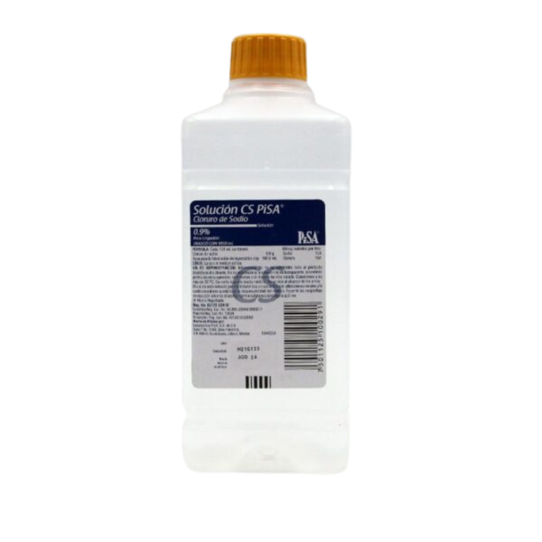 * SOL CLORURO SODIO P/IRRIG 1 LT PLAST
