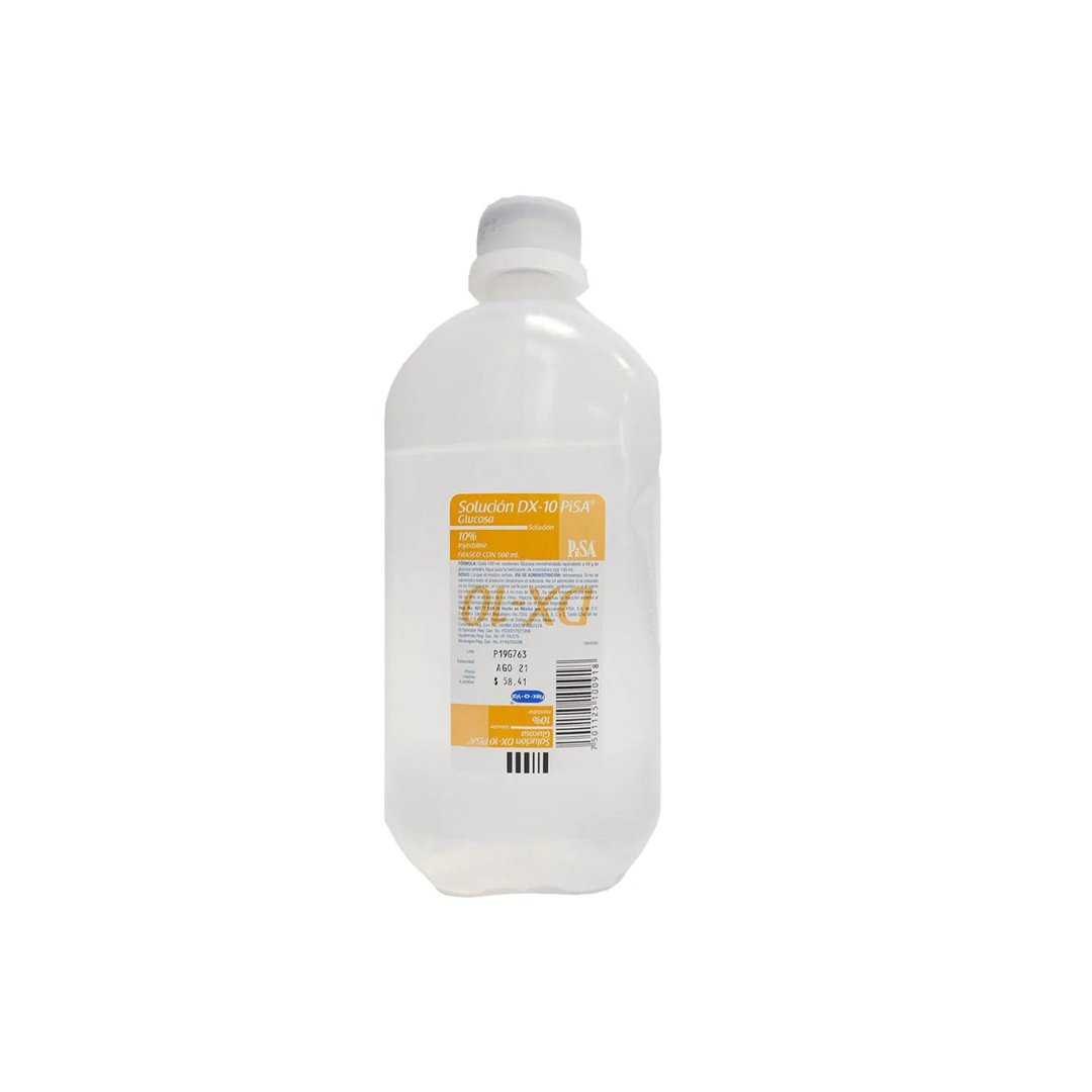 * SOL DEXTROSA 10 INY FLEXO 500 ML