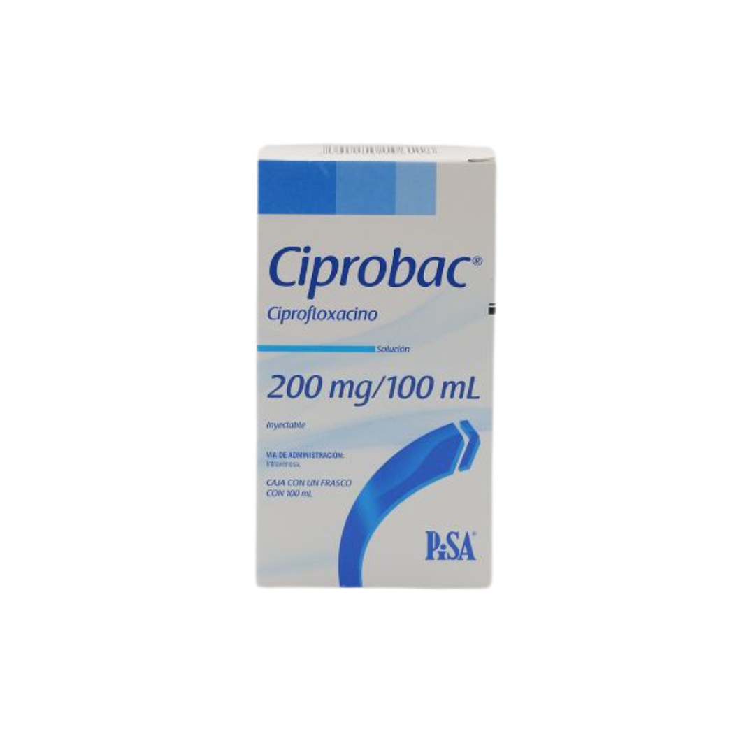 * CIPROBAC 200 MG /100ML SI PLAST