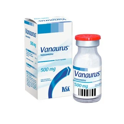 * VANAURUS 500 MG FCO 10 ML PI