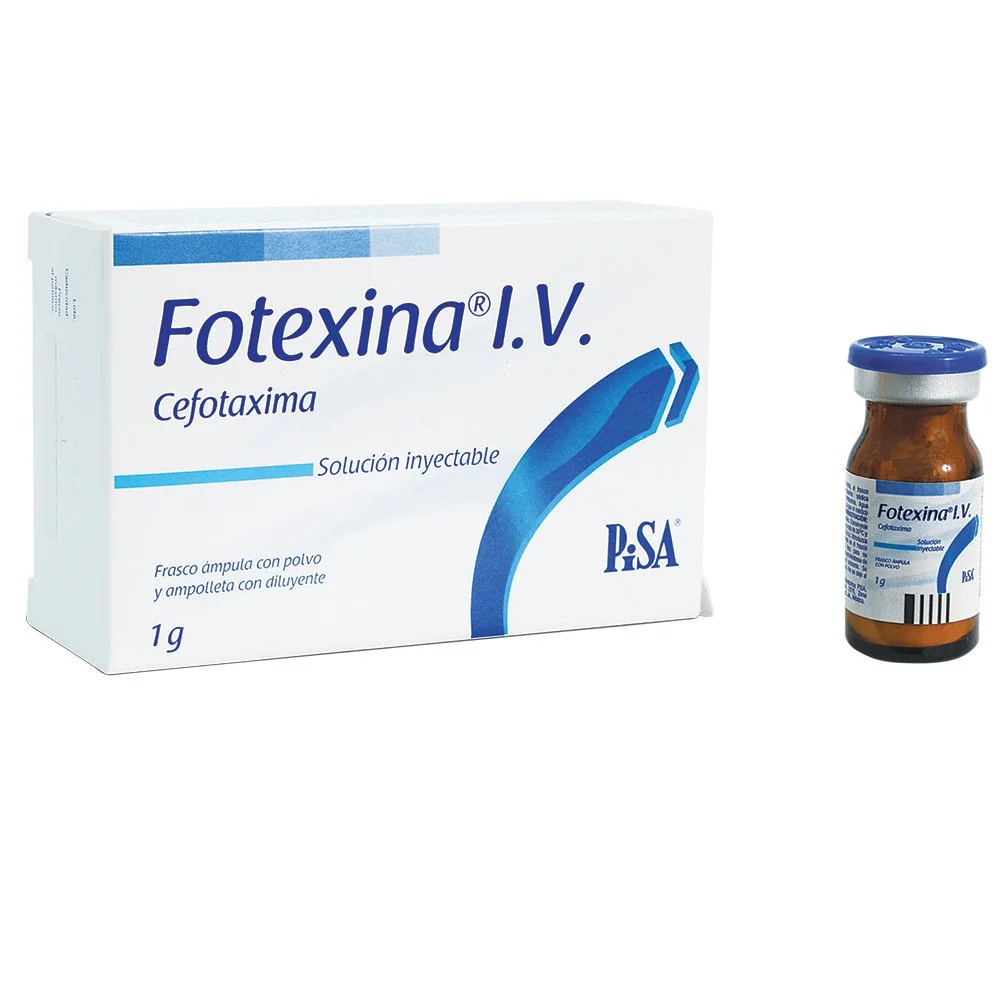 * FOTEXINA IV DE 1 GR INY FCO AMP