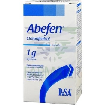 * ABEFEN 1 G POLVO P/SOL INY