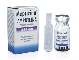 * MEPRIZINA 250 MG INY AMP