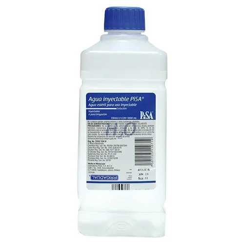 * AGUA ESTRIL SOL P/IRRIGA 500 ML PLAST