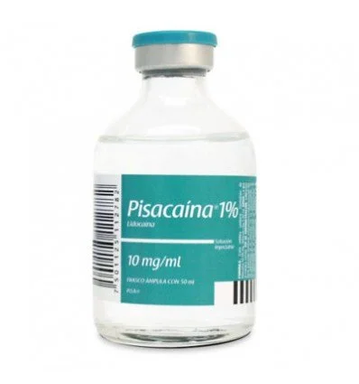 * PISACAINA AL 1 % INY. AMP. 50 ML.