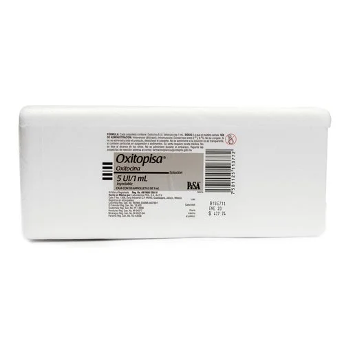 * OXITOPISA 5 UL 1 ML. C/50 AMP.