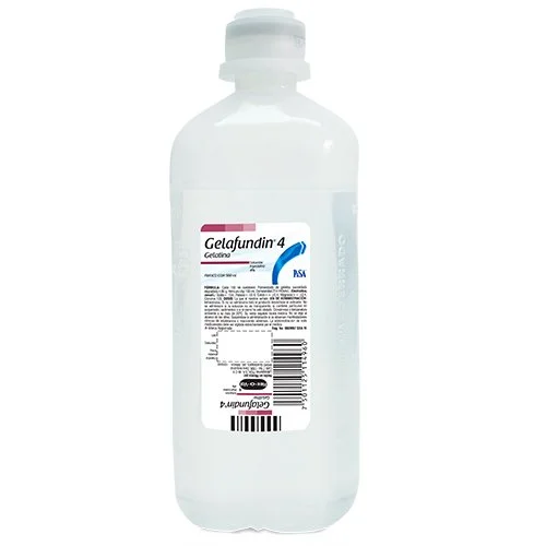 * GELAFUNDIN 4 SOL. INY. 500 ML. PLAST