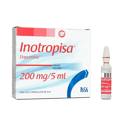 * INOTROPISA INY. AMP 5 ML. C/5 AMP.