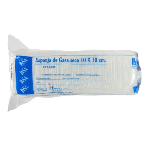 ESP DE GASA 10 X 10 RT C/10 ESTERIL