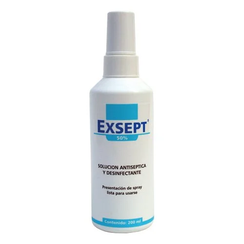 EXSEPT 50% SOL ANTISEP SPRAY 200 ML.