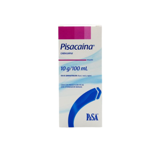 * PISACAINA SPRAY 10 G/100 ML FCO 115