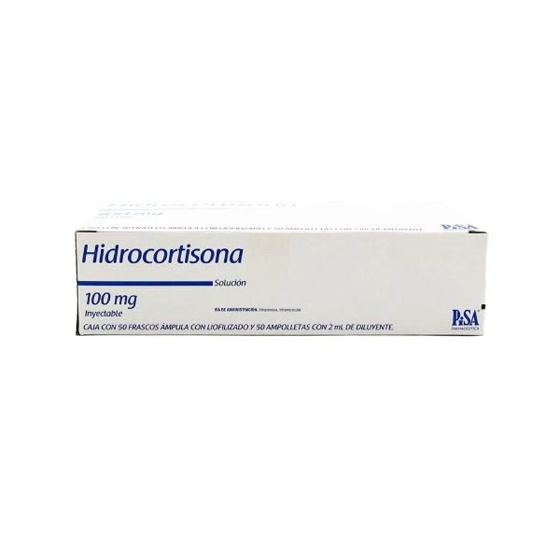 *HIDROCORTISONA 100 MG AMP