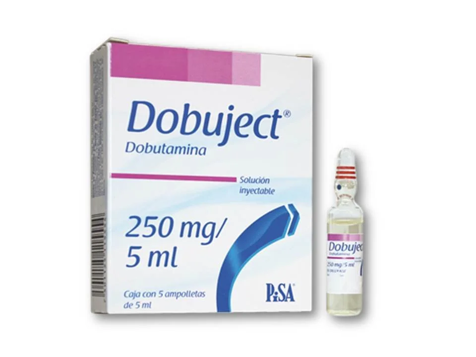 *DOBUJET 250 MG INY 5 ML C/5 AMP