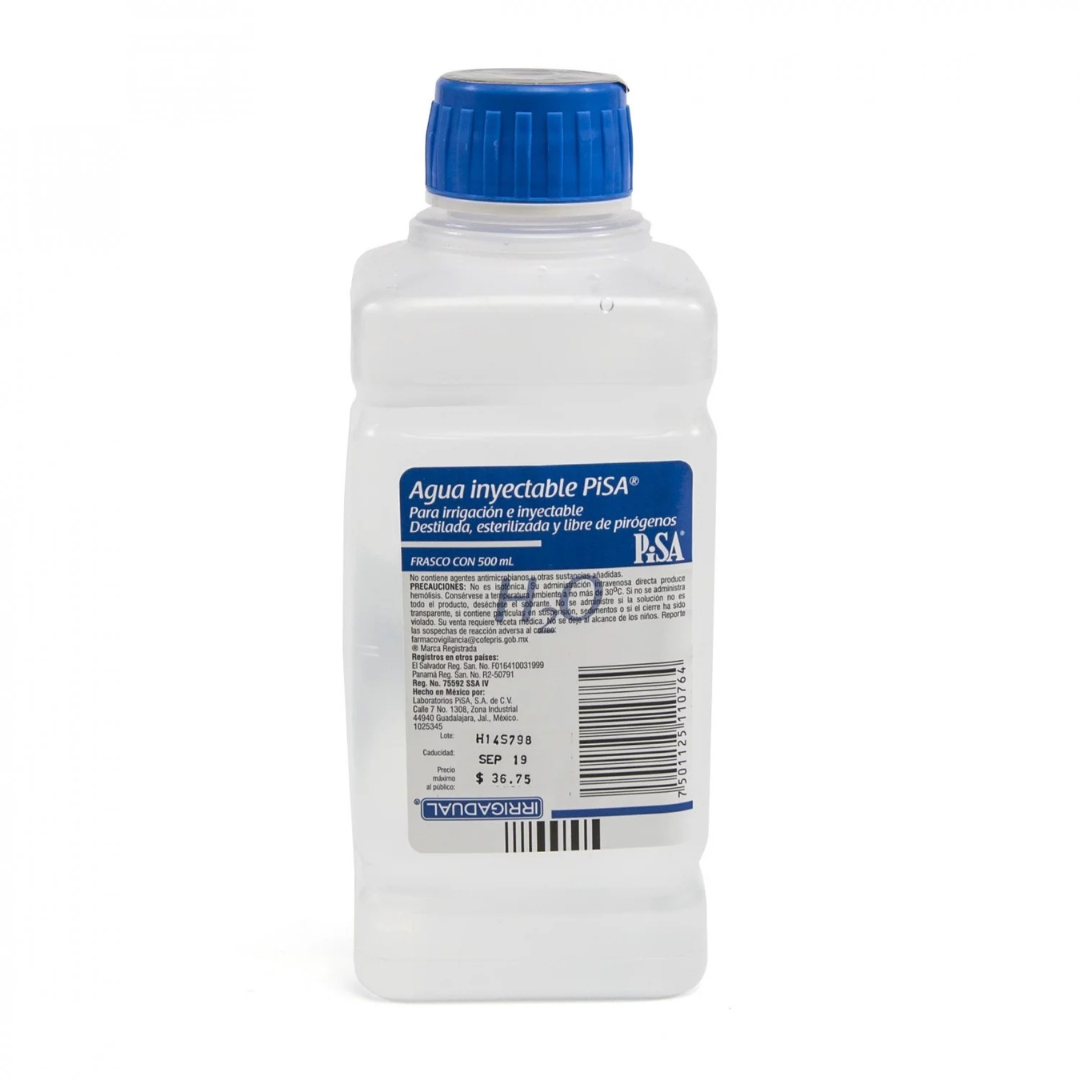 *AGUA ESTERIL IRRIGADUAL 500ML PLAST