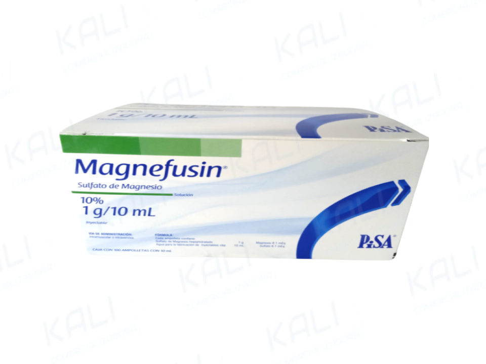 * MAGNEFUSIN 10% 10 ML. C/100 AMP