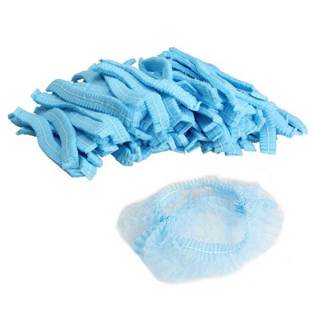 GORRO P/PACIENTE PLISADO AZUL C/100