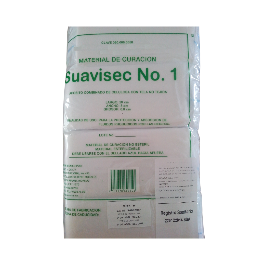 APOSITO QX SUAVISEC No 1 20X8 C/200