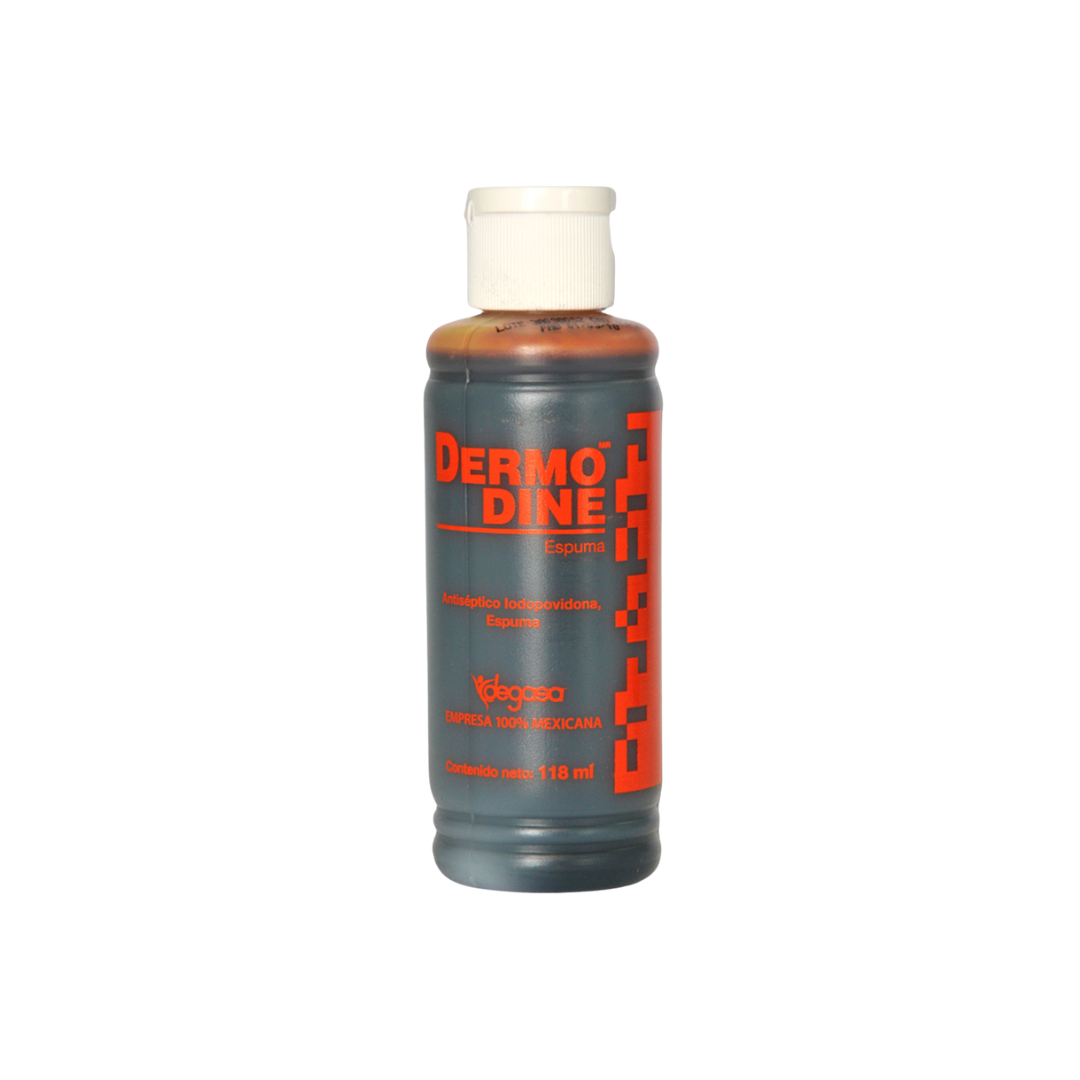 DERMODINE ESPUMA 118 ML