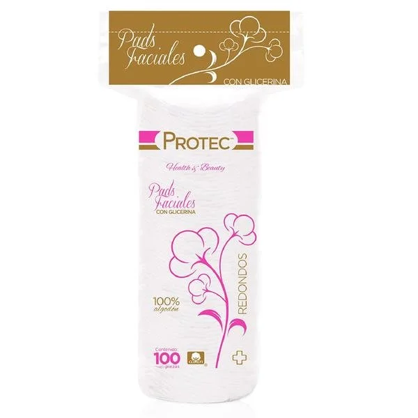 PADS FACIAL REDONDO C/100