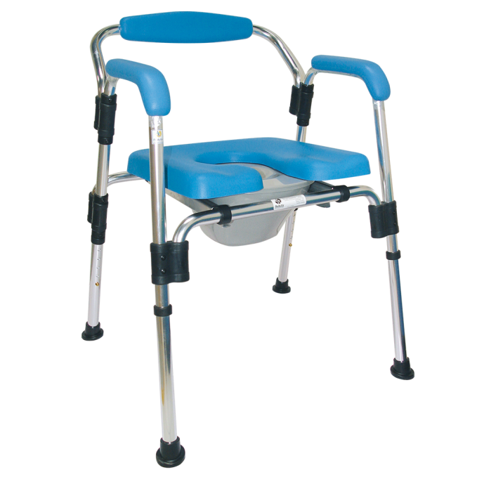 SILLA COMO DUCHA 4-1 PLEGA C/RESP ROJA