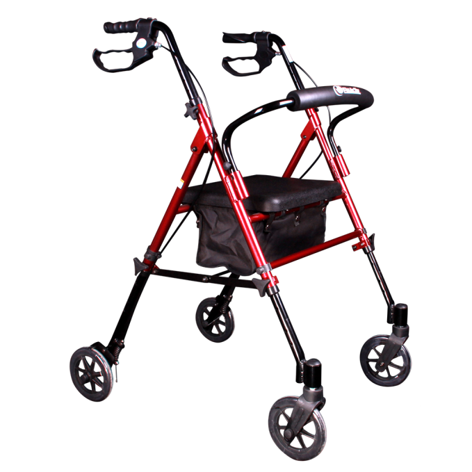 ANDADERA ROLLATOR DE ALUM ULTRA COMPAC