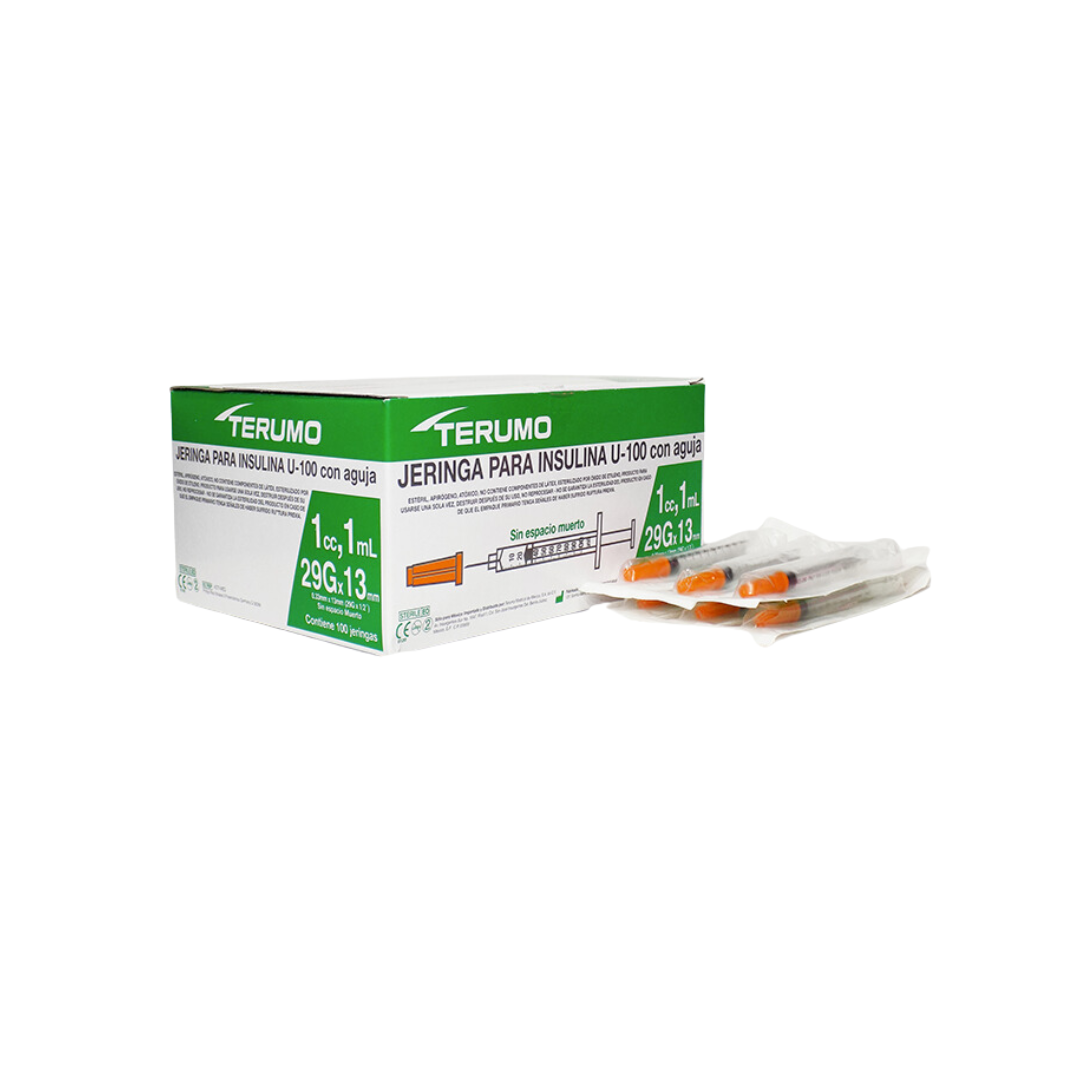 JERINGA DESECH INSU 1 ML 29X13 MM C/100