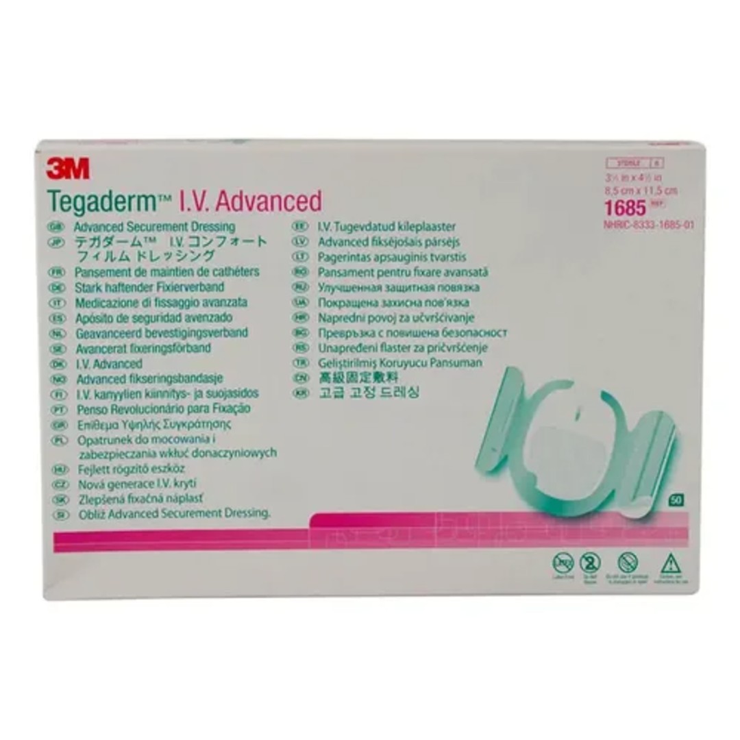 TEGADERM IV ADVD 8.5 X 11.5 CM 1685 C/50